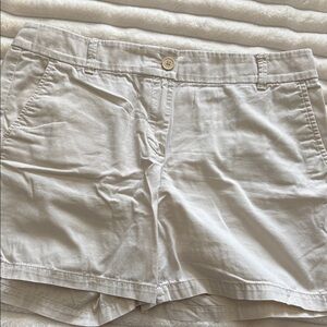 LOFT Women's Cream Chino Shorts